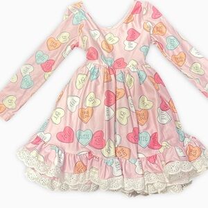 Cheeky Plum Pink Heart Dress